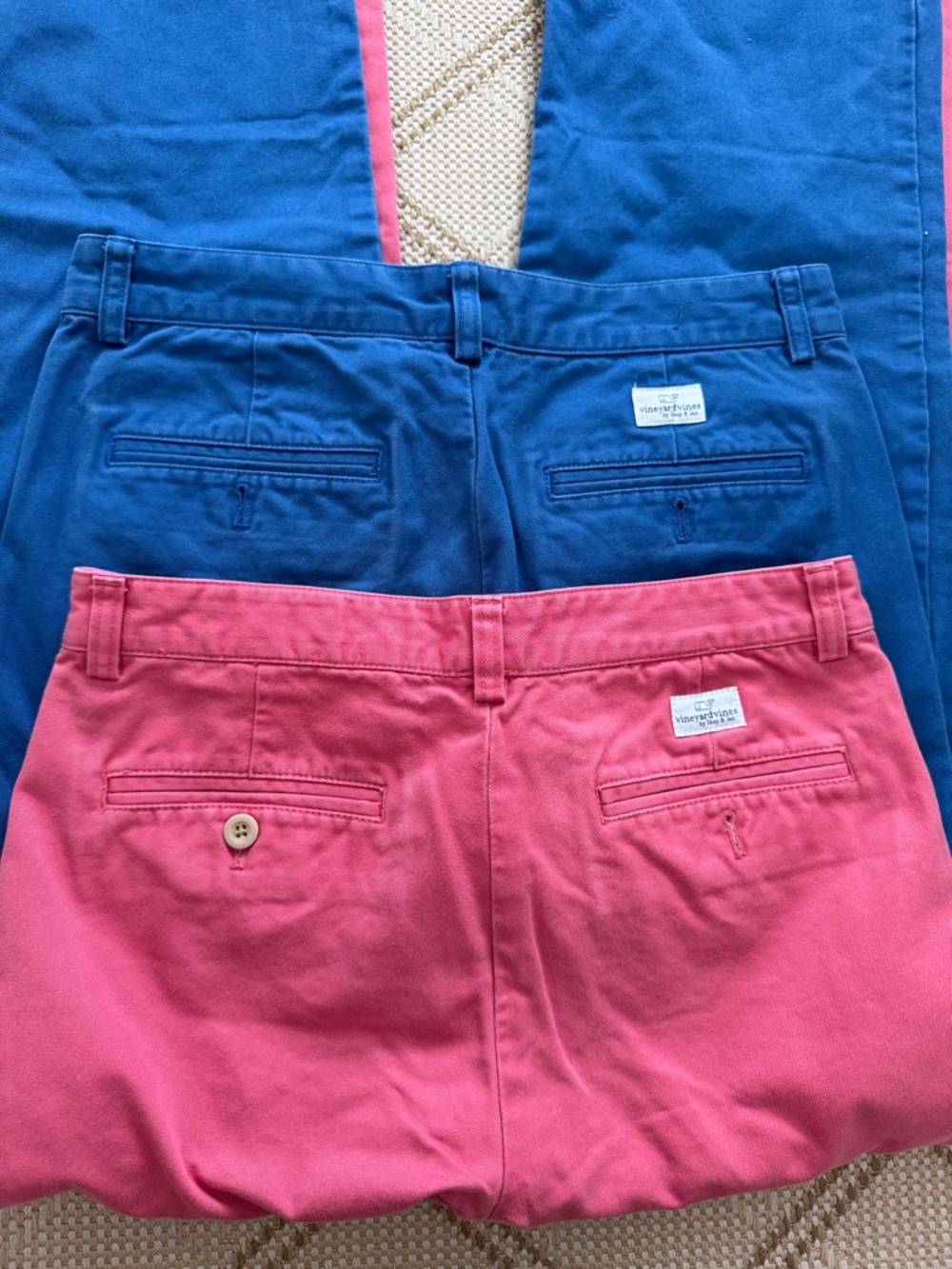 Vineyard Vines Boys Pants, size 18, bundle, need button repair GUC